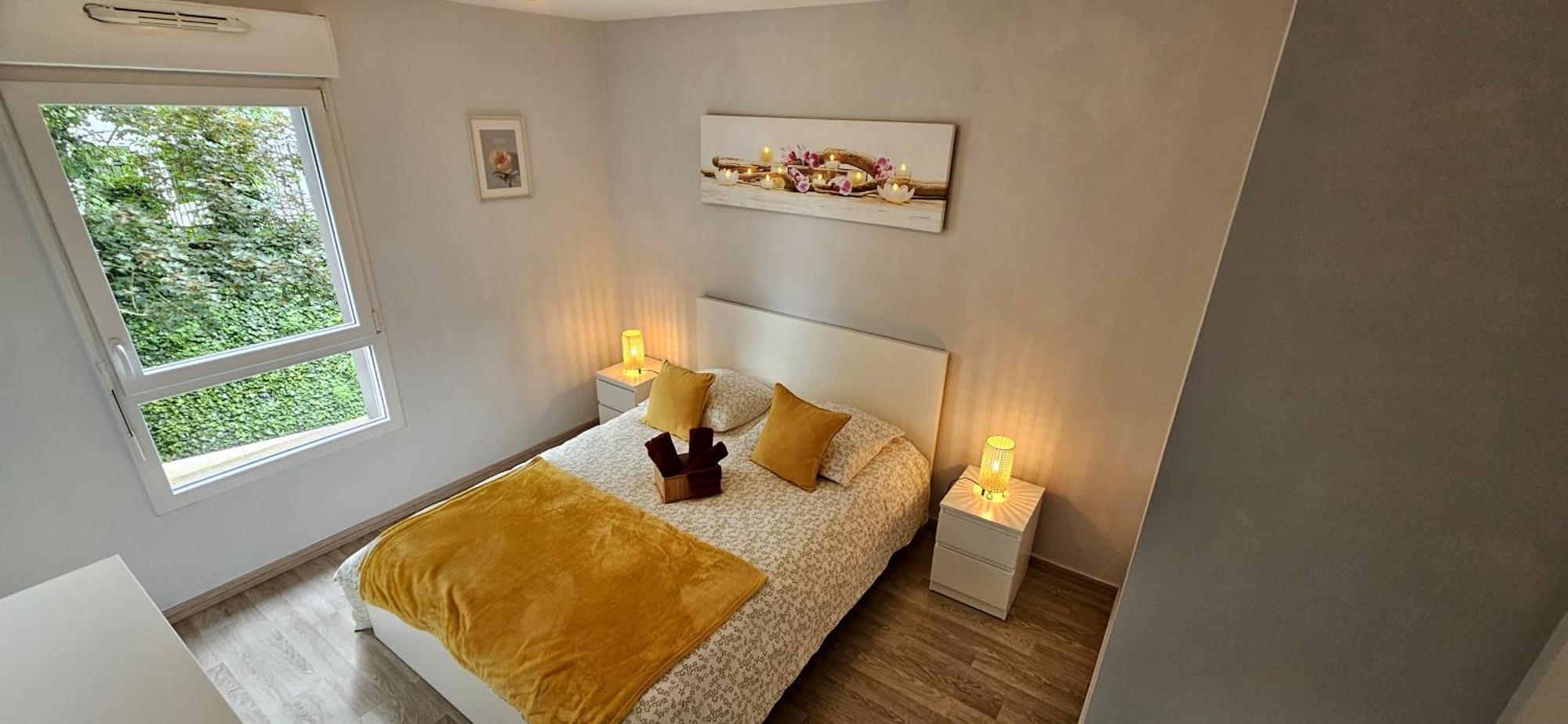 Appartement 2 Chambres Avec Terrasse Et Garage Saint-Andre-lez-Lille Exteriör bild
